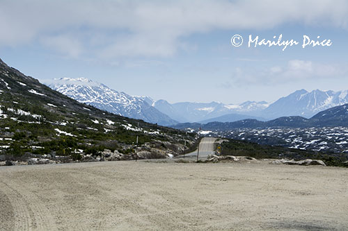 Road continues across Tormented Valley, Skagway, AK
