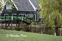 Bridge over a small canal, Zaandam, Netherlands