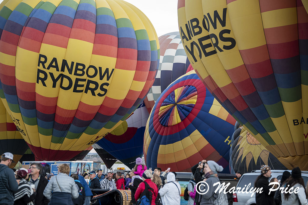 Balloons launch, International Balloon Fiesta, Albuquerque, NM