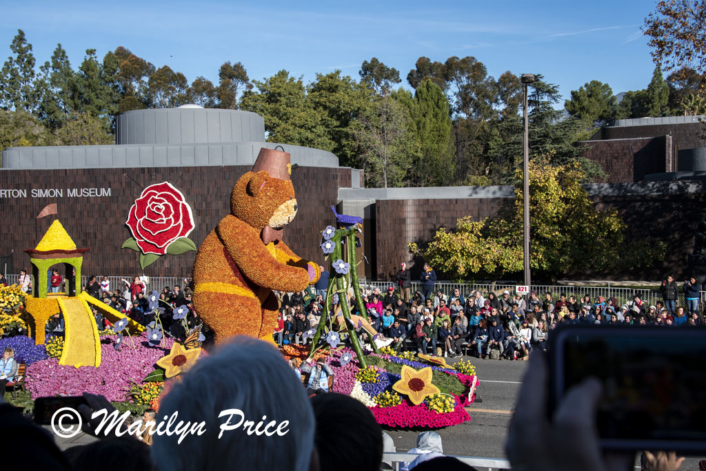 Shriner's Hospital's float (Hope Knows No Limits), Rose Parade, Pasadena, CA