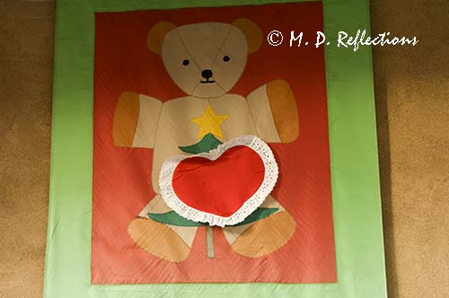 Teddy bear flag