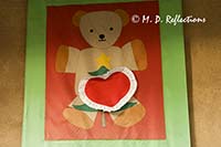 Teddy bear flag