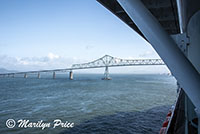 Astoria Bridge from our balcony, Astoria, OR