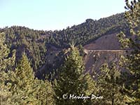 Train tracks near Rattlesnake Gulch Trail, Eldorado Canyon State Park, CO