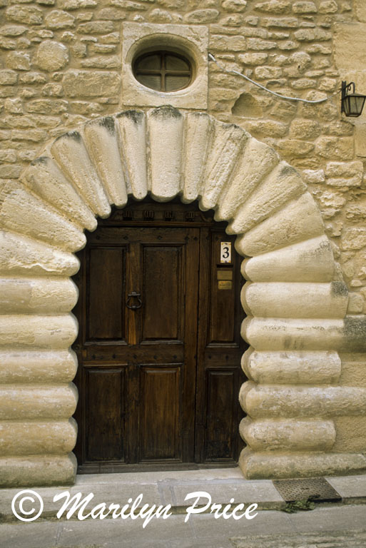 Doorway, Bonnieux, France