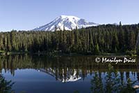 Mt. Rainier and Reflection Lake